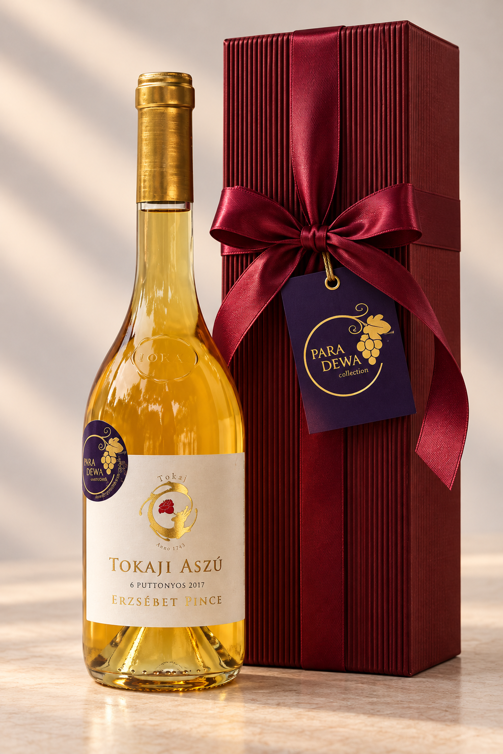 Tokaji Aszú 6 Puttonyos with Gift Box