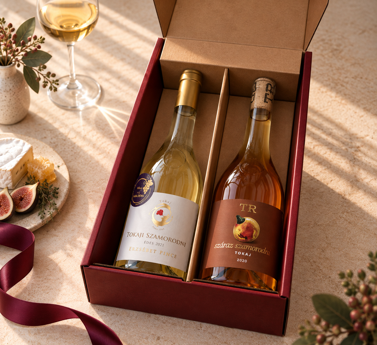 The Cheese & Dessert by Tokaj Gift Set